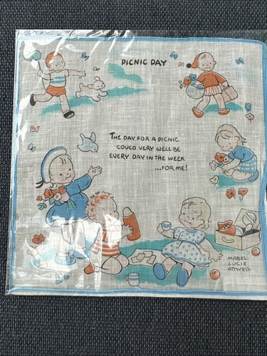 Vintage retro handkerchief - vintage,
