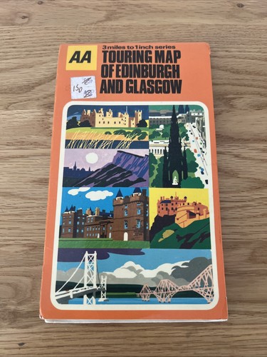 Vintage touring map of - vintage,