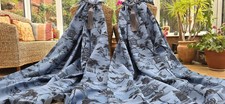 JOHN LEWIS PAGODA LINED CURTAINS 90" DROP BY 90" WIDTH