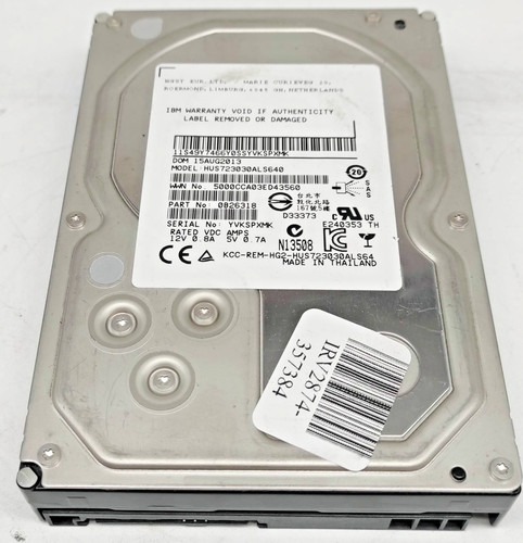 3tb ibm hgst hus723030als640 - ibm,