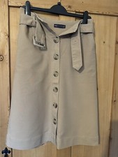 M&S Cotton A Line Skirt 