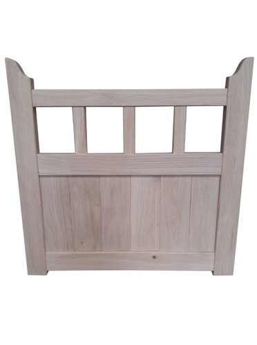 Solid oak garden - gate, x