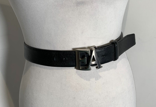 Emporio armani leather belt - armani,