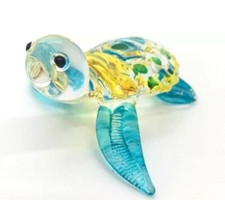 Hand Blown Art Glass,Sea