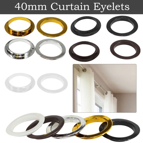 Curtain eyelets 40mm - 40mm, abs