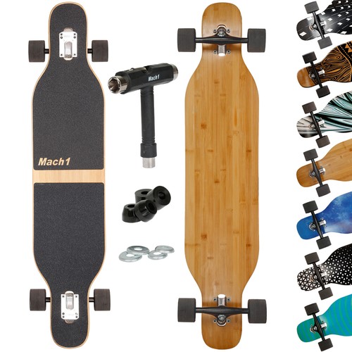 Mach1 bamboo longboard with - mach1,