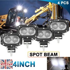 4x 4'' LED Head Lamp for