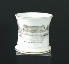 Staffordshire Porcelain Mug Worksop Manor transfer printed