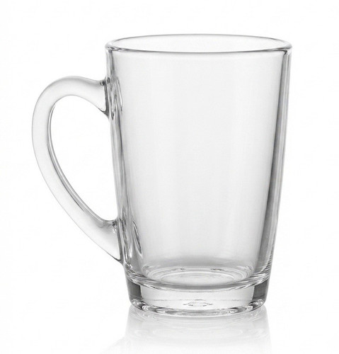 Clear glass mug set 6 - glass,