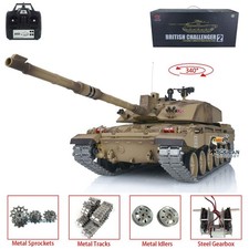 1/16 Scale Henglong 7.0 Upgraded Challenger II RTR RC Tank 3908 with Metal Track