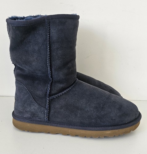 Navy leather women - 's, sheep