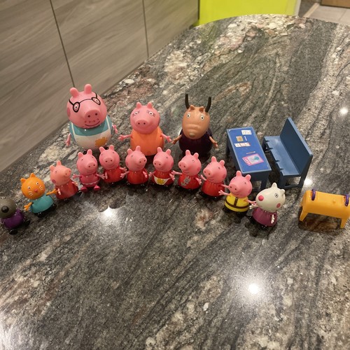 Peppa pig miniature figures - peppa,