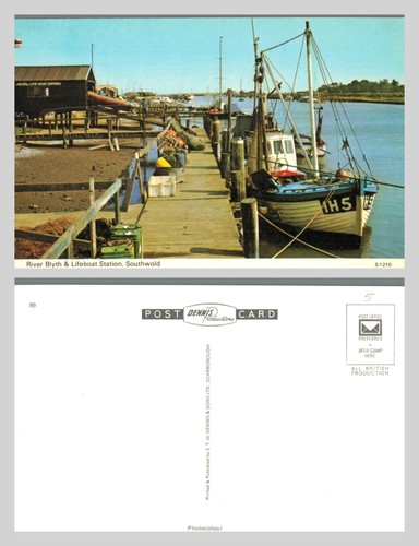 Postcard river blyth and - -,