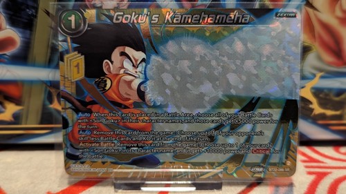 Goku kamehameha bt22 086 sr - bt22-086,