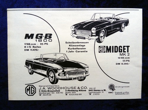 1964 mgb roadster and - mgb,