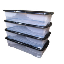42l clear under bed - 42l,