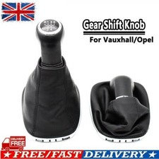 For Vauxhall Corsa D 2006-2014 5 Speed Gear Shift Knob With Gaiter Boot