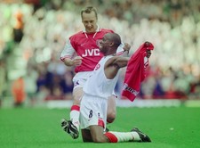 Ian Wright of Arsenal football