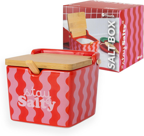Ceramic salt cellar - -, with
