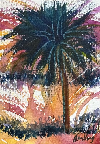 Watercolor aceo original - watercolor,