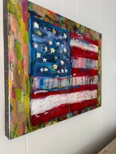 Original Abstract Acrylic