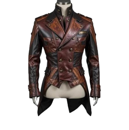 Men cowhide leather military - men's,