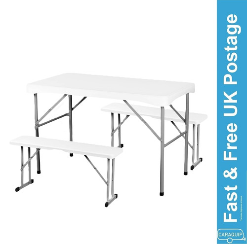 Blow moulded folding picnic - moulded,