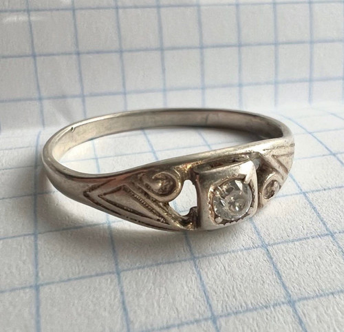 Vintage ussr silver ring - silver,