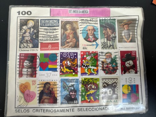 All different stamp - different, us