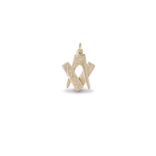 9ct yellow gold - 9ct, masonic