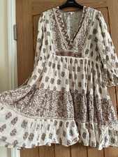 Monsoon Cream Paisley Print