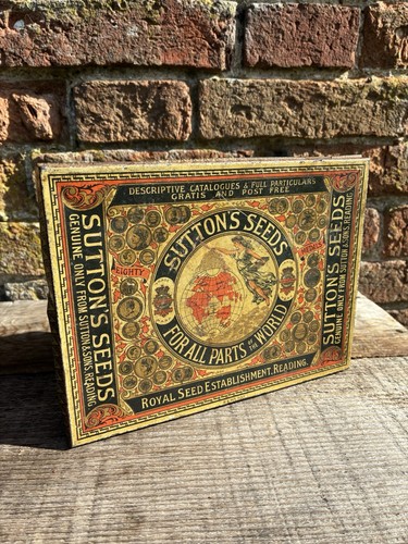 Victorian printed sutton seeds - printed,