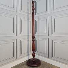 Vintage Wooden Standard Lamp