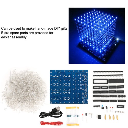 Led light squared - 8, 8