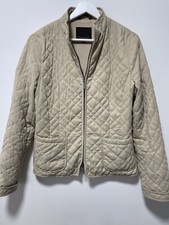 Mulberry Beige Quilted Jacket