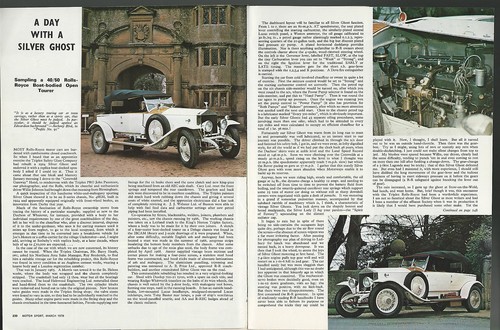 1924 rolls royce silver ghost - rolls-royce,