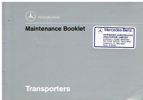 Mercedes benz transporter - mercedes, t2