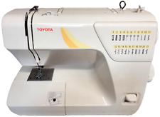 Toyota Sewing Machine SA45 Model RS2000 White Untested Missing Foot Pedal