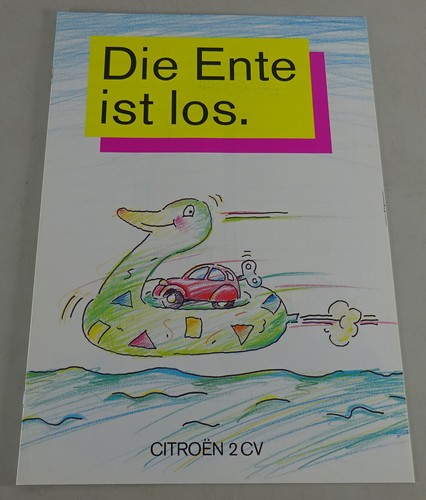 Brochure citroën 2cv the - citroën,