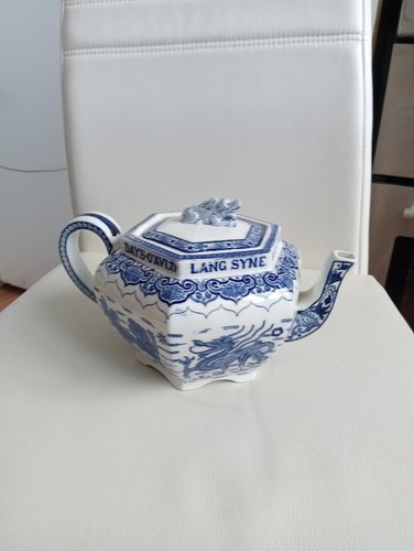 Spode copeland teapot burns - spode,