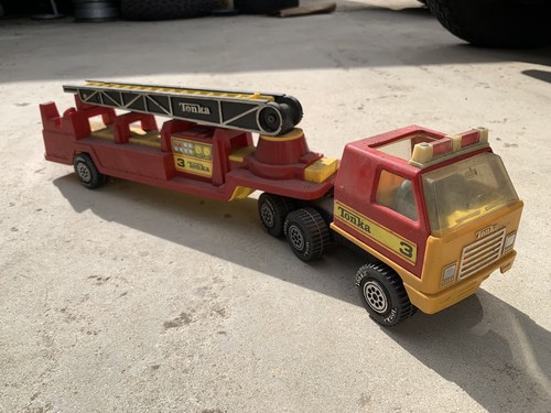 Vintage tonka fire truck 3 - fire, no.3