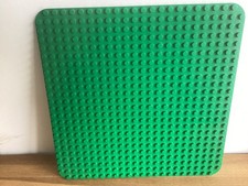 Lego Duplo Large Green Base Board Baseplate 24 x 24 studs not perfect