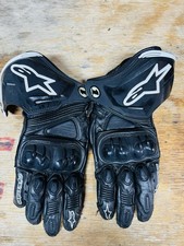 Alpinestars GP Pro Leather Motorcycle Gloves Size Large
