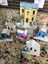 Vintage putz Houses Japan