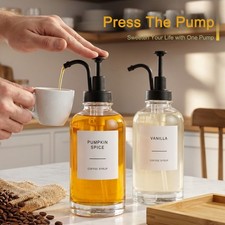 2xcoffee syrup dispenser - syrup,