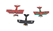 Job Lot of 3 Fokker Dr.I