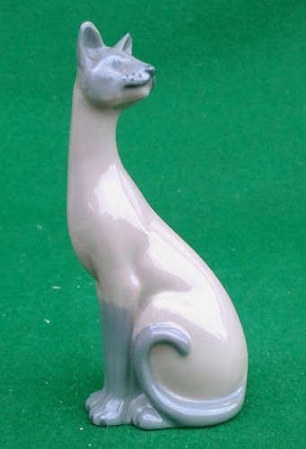 Franklin mint siamese - mint, cat.
