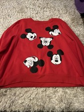 Red Mickey Mouse Jumper