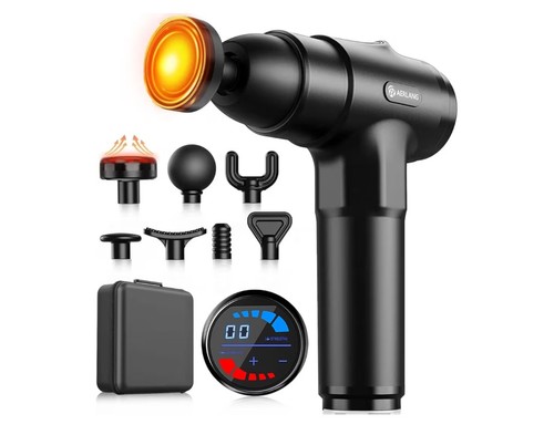 Massage gun with heat - gun,