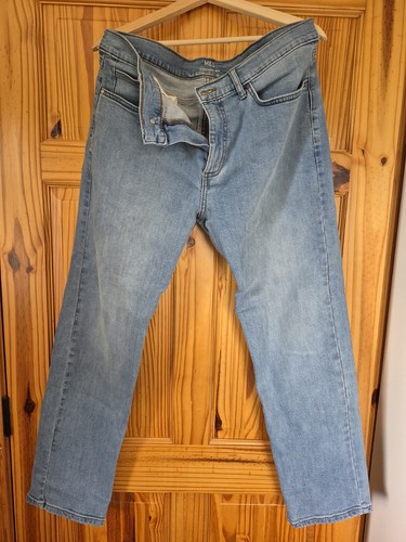 Pale blue straight leg - blue,